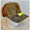 Image 1 : NEW TEXAS LEATHER/MESH BRAHMA BULL HAT