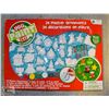 24 PIECE YOU PAINT IT CHRISTMAS ORNAMENT SET