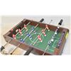 Image 1 : TABLE TOP FOOSEBALL TABLE   NEEDS A BALL OR