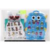 Image 1 : 2 PACKS OF NEW BUBBLE STICKERS MONSTERS AND DOGS