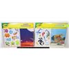 Image 1 : 2 NEW SETS OF CRAYOLA FUN FELTS OCEAN & SPACE