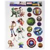 2 NEW WALL DECALS TOYS STORY AND MARVEL