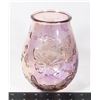 NEW IRIDESCENT GLASS BUTTERFLY VASE