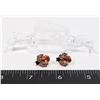 Image 1 : RHINESTONE LADY BUG EARRINGS IN A CANDY SHAPED