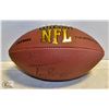 Image 1 : NFL FOOTBALL SIGNED BY TROY BROWN