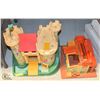 LOT OF 2 FISHER-PRICE PLAYSETS