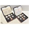 Image 1 : 1970/75 CANADA DOUBLE PENNY COIN SETS