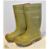 Image 1 : SIZE 10 DULOP STEEL TOE INSULATED BOOTS PUROFORT