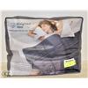 NEW WEIGHTED IDEA GREY WEIGHTED BLANKET FOR CALMIN