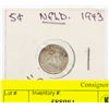 Image 1 : 1943 NEWFOUNDLAND SILVER 5 CENT