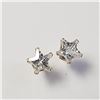 Image 1 : BZ1076-39 14K  CZ  EARRINGS