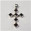 Image 1 : BZ1051-21 SILVER SMOKEY QUARTZ PENDANT