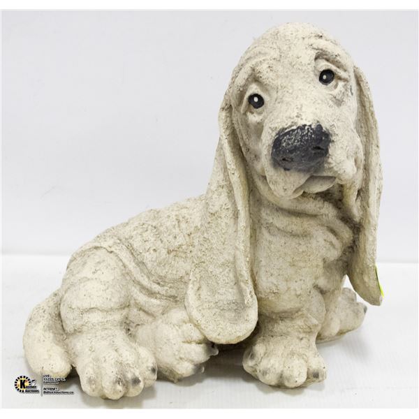 LARGE HOME/GARDEN DOG STATUE, LONG FLOPPY EARS,