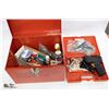 Image 1 : METAL TOOL BOX AND CONTENTS