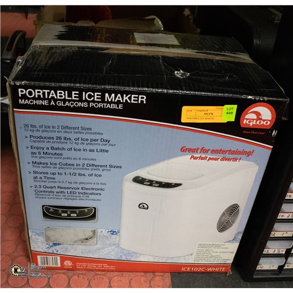 PORTABLE ICE MAKER