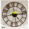 Image 1 : NEW ROMAN NUMERAL WALL CLOCK