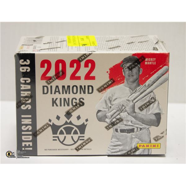 2022 DON RUSS BASEBALL WAX PACK BOX DIAMOND KINGS