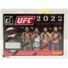 Image 1 : 2022 UFC DON RUSS WAX PACK BOX