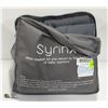 Image 1 : NEW SYRINX TWIN 15LB WEIGHTED BLANKET, 48 X 72"