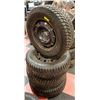 Image 1 : 4 X CHAMPION ICE PRO SUV TIRES ON RIMS, 205/70R15