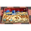 Image 1 : 1970'S WALL CARPET WITH DESERT SCENE