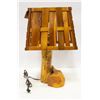 Image 1 : BURL WOOD LAMP HANDMADE