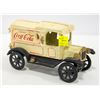 Image 1 : HEAVY CAST IRON COCA-COLA DELIVERY TRUCK VINTAGE
