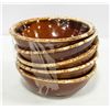 Image 1 : 5 X HULL USA POTTERY BOWLS NO CHIPS NO CRACKS