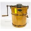 Image 1 : WOOD BUCKET ICE CRUSHER - WORKS 1950'S