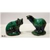 Image 1 : BLUE MOUNTAIN POTTERY BEAR & FOX