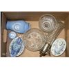 FLAT OF VARIOUS CRYSTAL & GLASSWARE