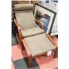 Image 1 : IKEA POANG ROCKING CHAIR WITH FOOT REST