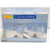 CORNINGWARE FRENCH WHITE 10 PCS DISHWARE SET