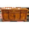 Image 1 : VINTAGE WOODEN SIDEBOARD - HAS VISIBLE WEAR ON TOP