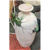 Image 1 : SHOW HOME LARGE VASE W/LIZARD HEAD & TAIL 29 IN