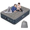 NEW SEALED IDOO QUEEN SIZE COIL AIR MATTRESS WITH