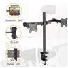 Image 2 : NEW HUANUO HNCM7 DUAL ARM MONITOR DESK MOUNT