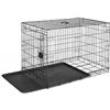 Image 1 : NEW AMAZON BASICS 36" FOLDING METAL DOG CRATE