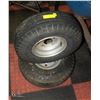 Image 1 : PAIR OF 5.70-8 TUBELESS TIRES