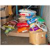 PALLET OF ASSORTED DAMAGED PACKAGING PET FOOD