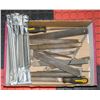 Image 1 : FLAT OF ASSORTED METAL FILES