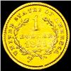 Image 2 : 1854 Ty 2 Rare Gold Dollar ABOUT UNCIRCULATED