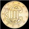 Image 2 : 1857 Silver Three Cent UNCIRCULATED