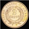 Image 2 : 1868 Two Cent Piece UNCIRCULATED