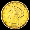 Image 1 : 1878-S $2.50 Gold Quarter Eagle CLOSELY