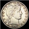 Image 1 : 1898 Barber Half Dollar CLOSELY UNCIRCULATED
