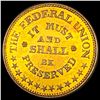 Image 1 : Civil War Token UNCIRCULATED