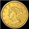 Image 1 : 1861 $2.50 Gold Quarter Eagle CLOSELY
