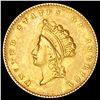 Image 1 : 1855 Ty 2 Rare Gold Dollar UNCIRCULATED