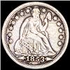 Image 1 : 1853 Seated Liberty Dime CLOSELY UNCIRCULATED